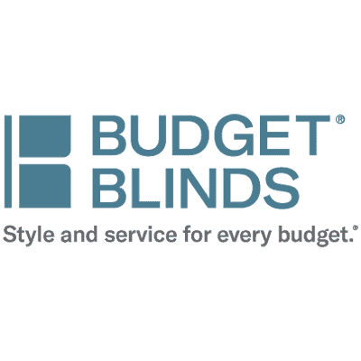 budget blinds logo.