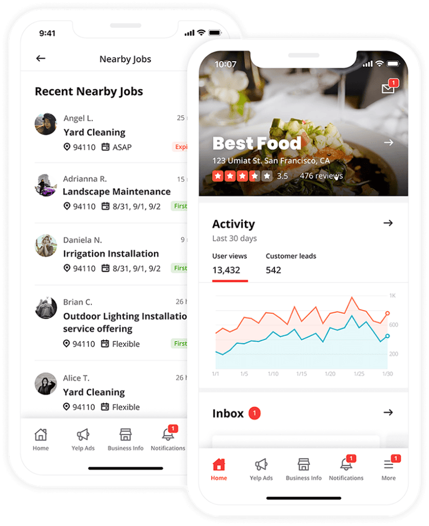 Yelp Ads Management Services long island