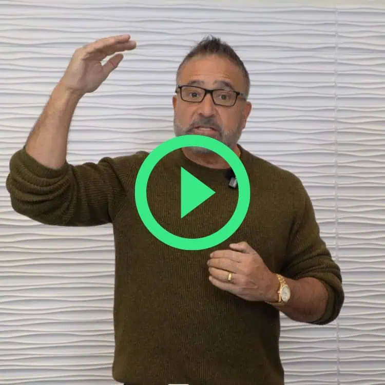 Flexible office space man explaining Hozio co-working solutions.