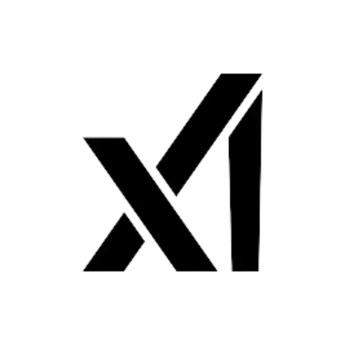 A bold, stylized letter "X" intersects with a vertical bar, forming an abstract, modern logo in solid black—ideal for a NY SEO Company NYC brand—on a transparent background.