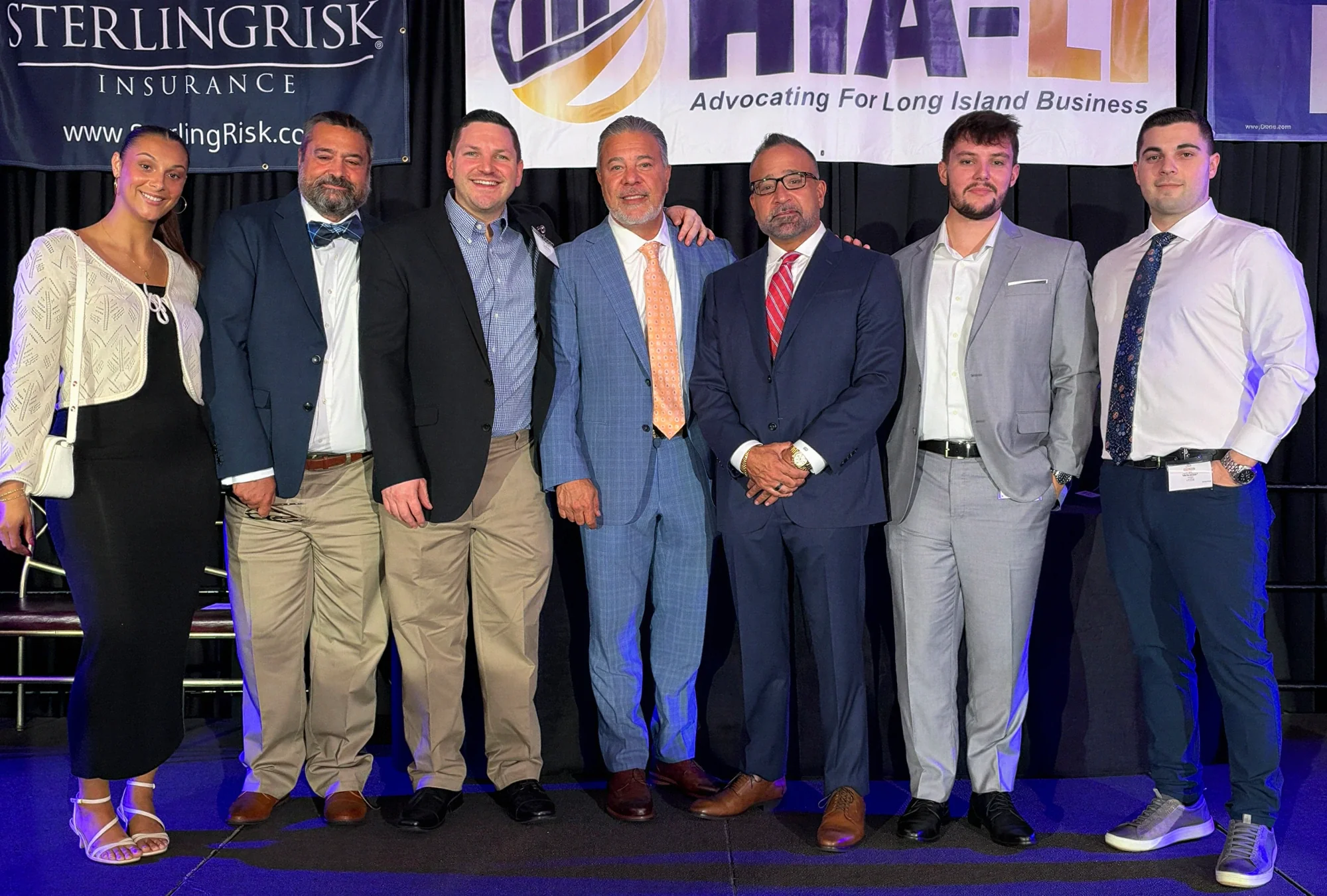 The Hozio team at the 2026 HIA-LI Business Distinction Awards at Crest Hollow Country Club